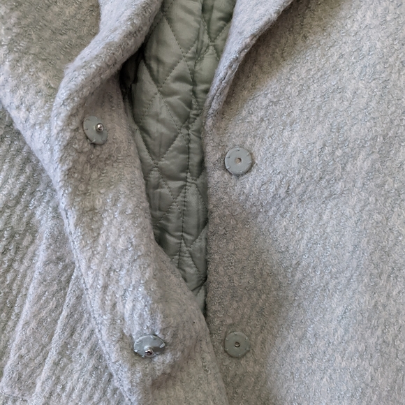 FOREVER 21 Sage Colored Coat sz:S - Picture 4 of 4